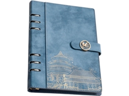 Caderno SFUSHOS, de folhas destacáveis, papel liso, argolas, tamanho diário