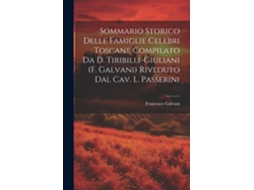 Livro Sommario Storico Delle Famiglie Celebri Toscane Compilato Da D. Tiribilli-Giuliani Riveduto Dal Cav. L. Passerini de Francesco Galvani (Inglês)