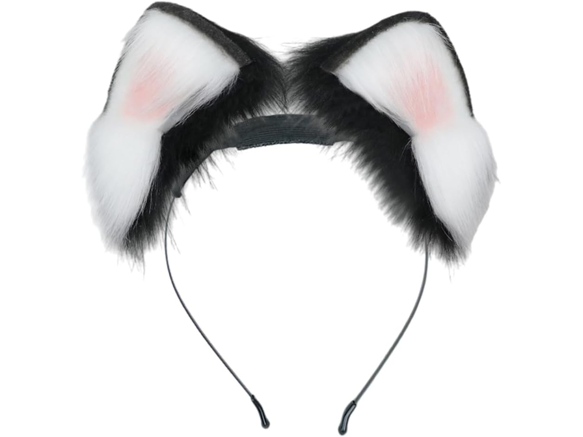 Tiara de Pelúcia com Orelhas Removíveis SFUSHOS