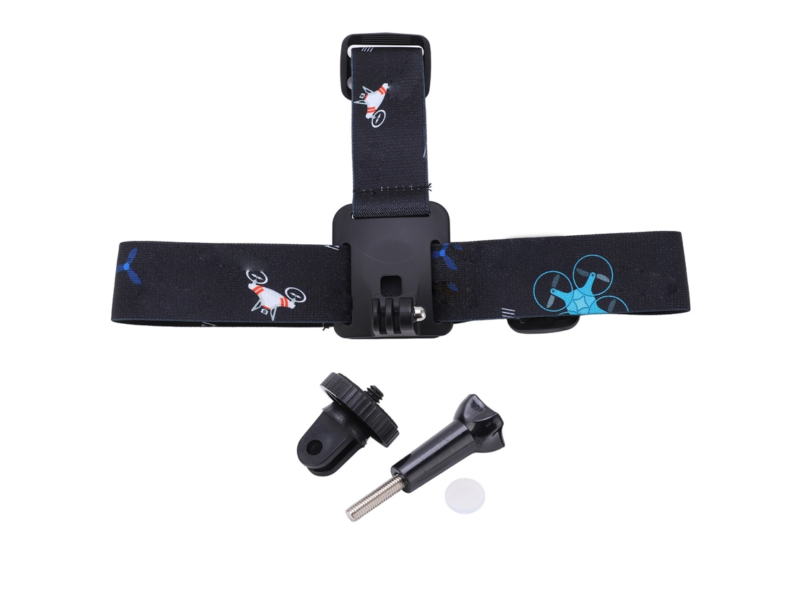 Startrc Camera Head Mount Action Camera Headset Strap With Bracket For Action 2 Motion Cameras Black LAXISCREED
