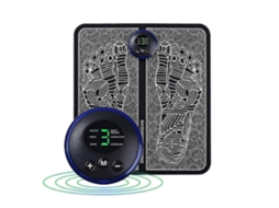 Ems Massageador Elétrico De Pés Para Circulação Pé Reflexa Massageador-6 Modos 9 Intens Idades
