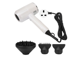 Secador De Cabelo Iônico 2000w Profissional De Alta Velocidade Com 2 Bicos Concentradores Plugue Uk 220v