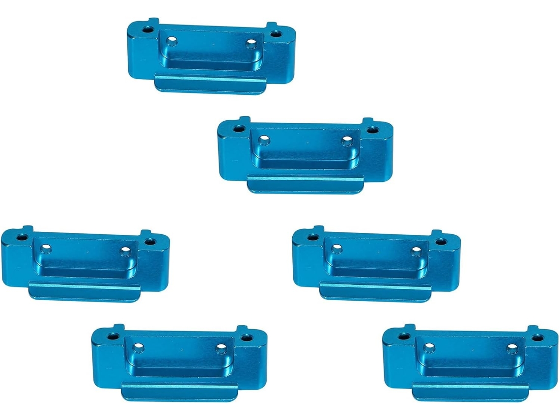 Kit de Atualização do Para choque Traseiro de Reposição para Carros Rc, com 6 Peças, Compatível com A959 b, A969 b e A979 b, Azul. SFUSHOS