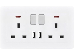 Tomada de Parede com USB CHABERLU