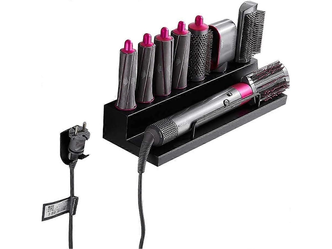 Suporte De Parede Organizador Para Modelador De Cachos Dyson Airwrap, Modelador De Cachos, Escovas E Outros Acessórios. Hengjian