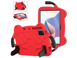 Capa Rígida Eva Ice‑baby Anti‑choque Halinuia, Cor Vermelho + Preto Para Tcl Nxtpaper 11 2023
