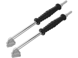 Adaptador De Mangueira De Inflação De Pneus De 2 Peças, Bico De Válvula, Extensão De Inflador Manual
