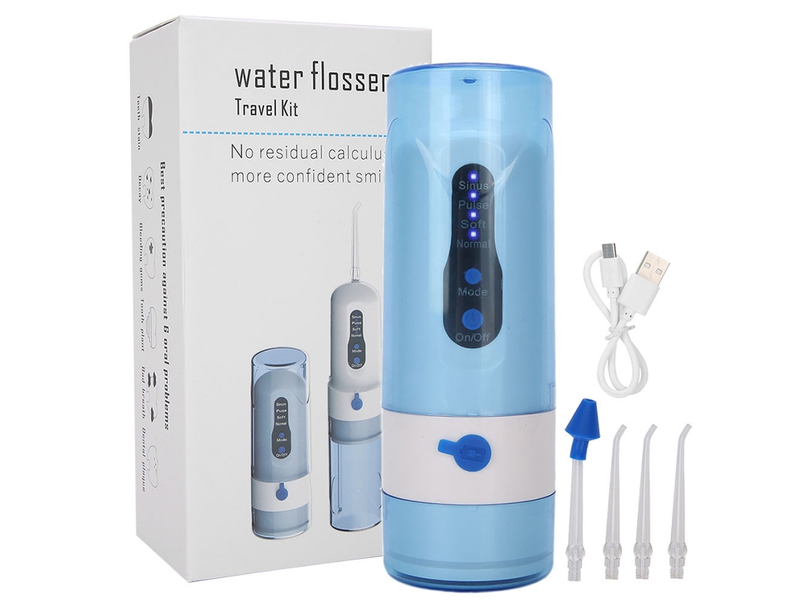 KOFIHETY Irrigador Bucal Elétrico Portátil Com Carregamento Usb Para Limpeza Dental Em Casa
