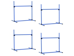 Conjunto Agilidade 4 Peças Ajustável Plástico Azul 99x65x94cm