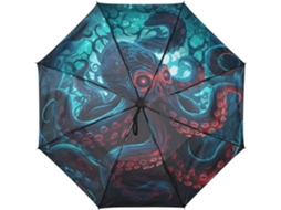 Guarda Chuva Rosa Estampa Repetida S/MARCA