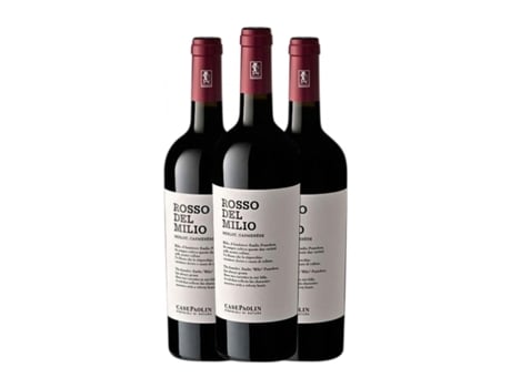 Vinho CASE PAOLIN Rosso del Milio Veneto (0.75 L - 3 Unidades)
