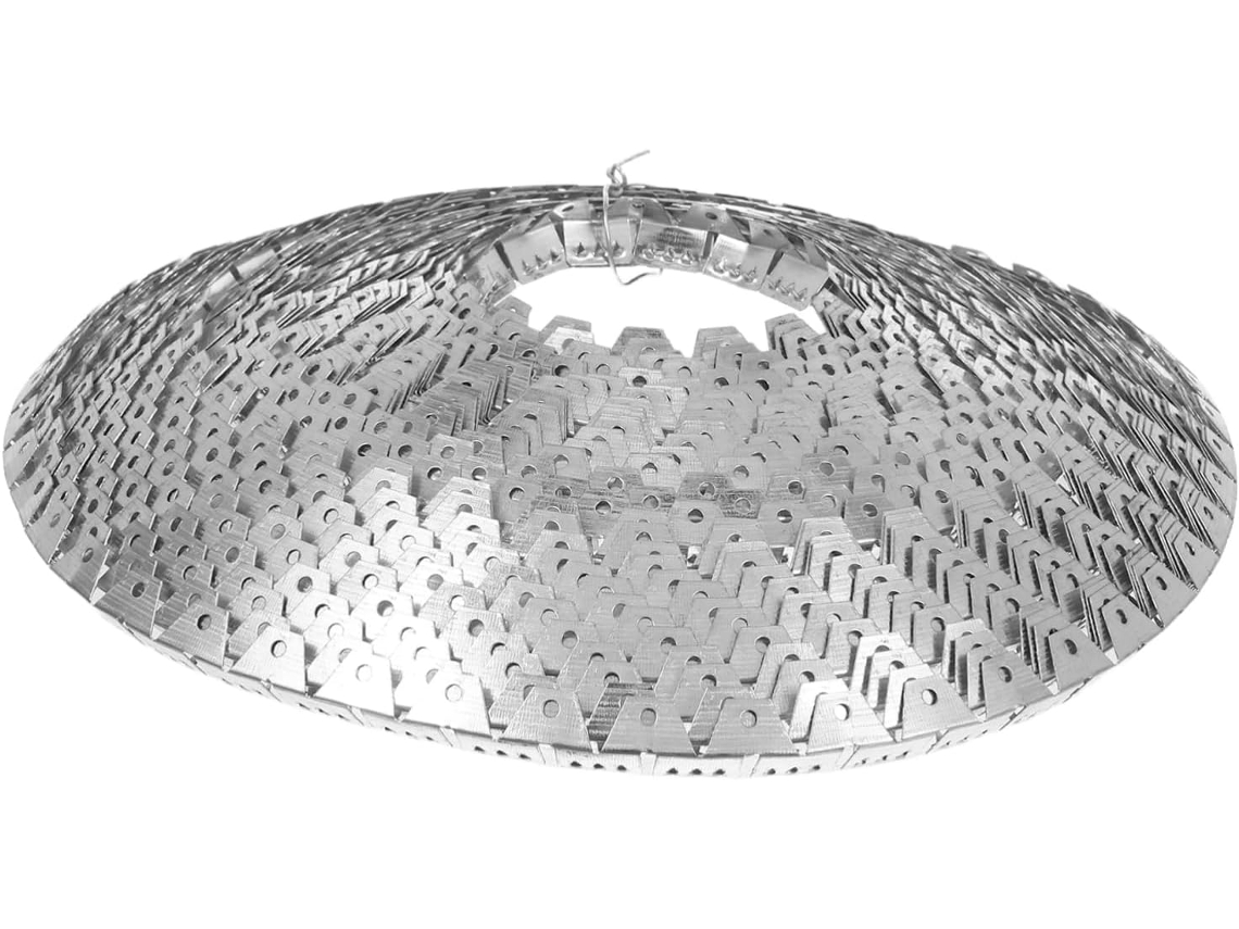 Tiras De Acabamento Metal Para Bordas Sofás, Tira Com Borda Serrilhada