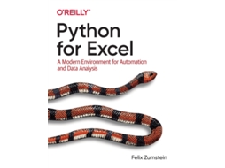 Livro Python for Excel de Felix Zumstein (Inglês)