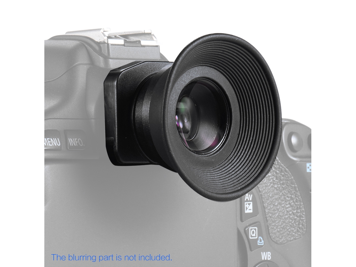 Lupa Para Visor De Câmera Dslr Ocular Acessório De Lente Compatível Canon E Nikon