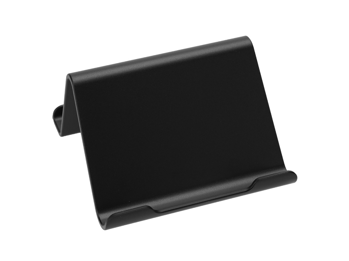 Suporte Universal Para Telefone E Tablet Cradle Bracket Com Suporte Duplo Lateral Portátil Preto