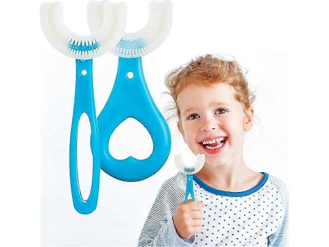 Escova de Dentes Infantil em Formato U. Limpeza 360 ​​graus. GOKOCO