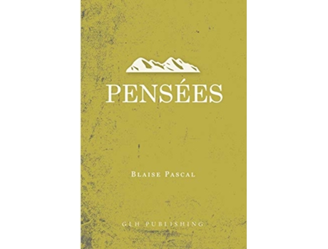 Livro Pensées de Blaise Pascal (Inglês)