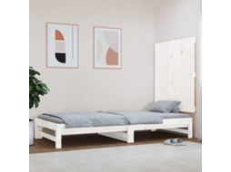 Cabecero de pared 82,5x3x90 cm Madera maciza de pino blanco