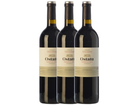 Vinho OSTATU Ostatu Tempranillo Rioja Reserva (0.75 L - 3 unidades)