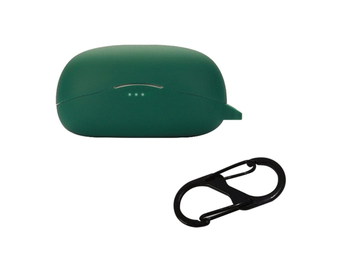 Capa De Silicone Earsopen Ss900 Com Fivela Verde Escuro Brilvibera