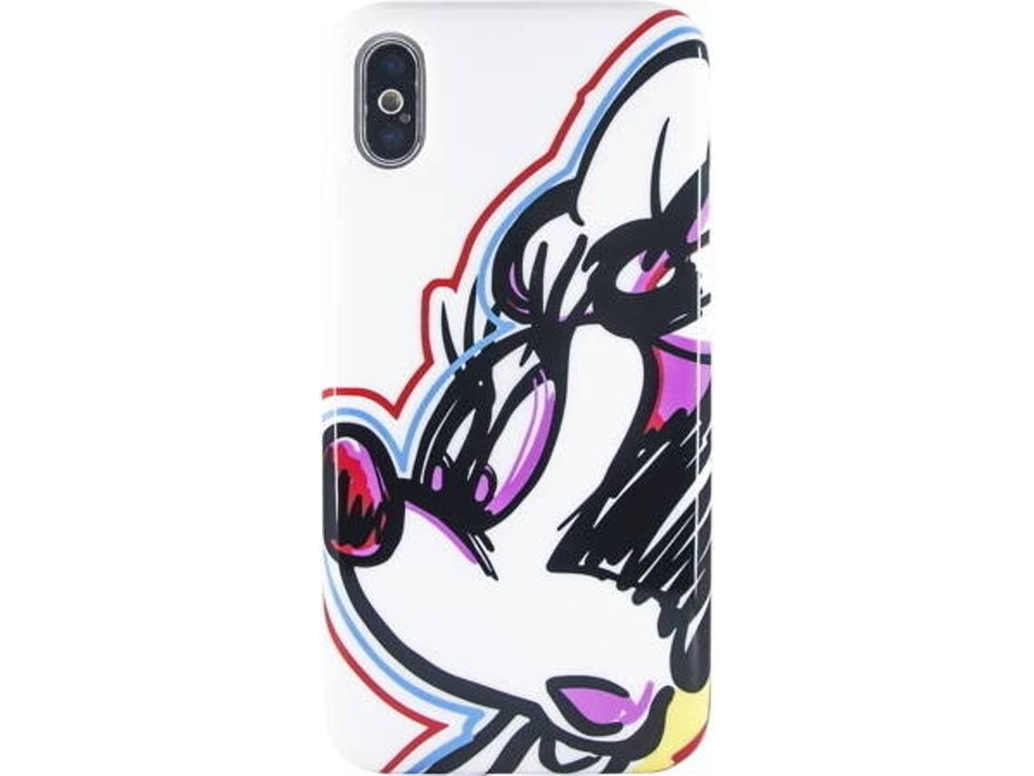 Capa iPhone 6 Plus, 6s Plus, 7 Plus, 8 Plus ICEBERG Minnie Multicor