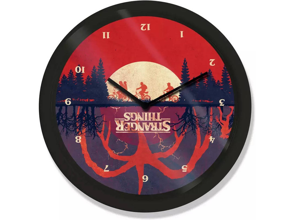 Relógio STRANGER THINGS Upside Down Clock Worten.pt