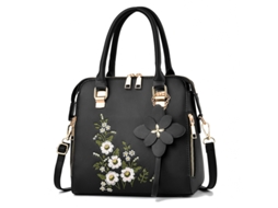 Bolsa Tote Feminina 2026 Bolsa de Ombro preto YUNZII