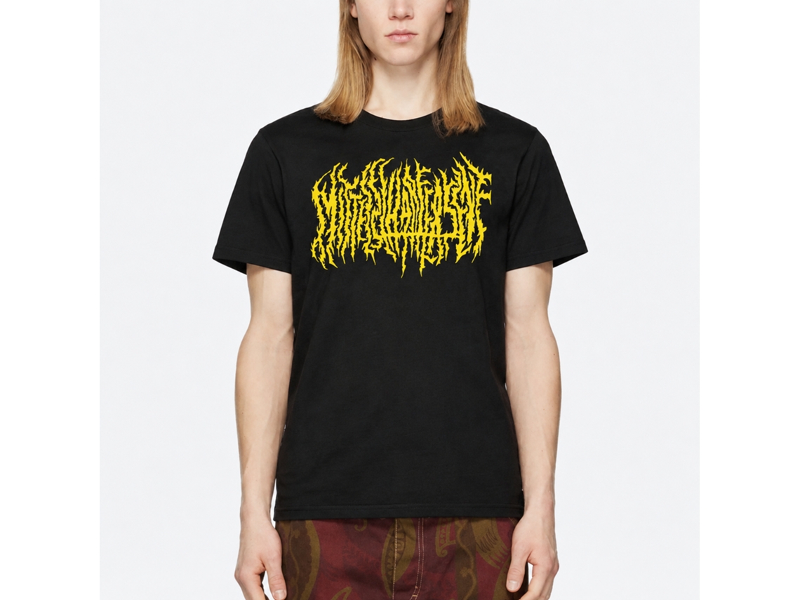 Camiseta Rockinstone Mittelscharfer Senfmetal Alex Mages estilo exclusivo de designer