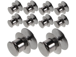 Conjunto De 30 Alfinetes Segurança Metal Com Base Plana Para Crachás, Duráveis Para Uso Externo E Projetos De Artesanato