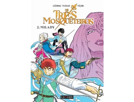 Livro Os Três Mosqueteiros Nº2 - Milady de Alexandre Dumas e Néjib (Português)