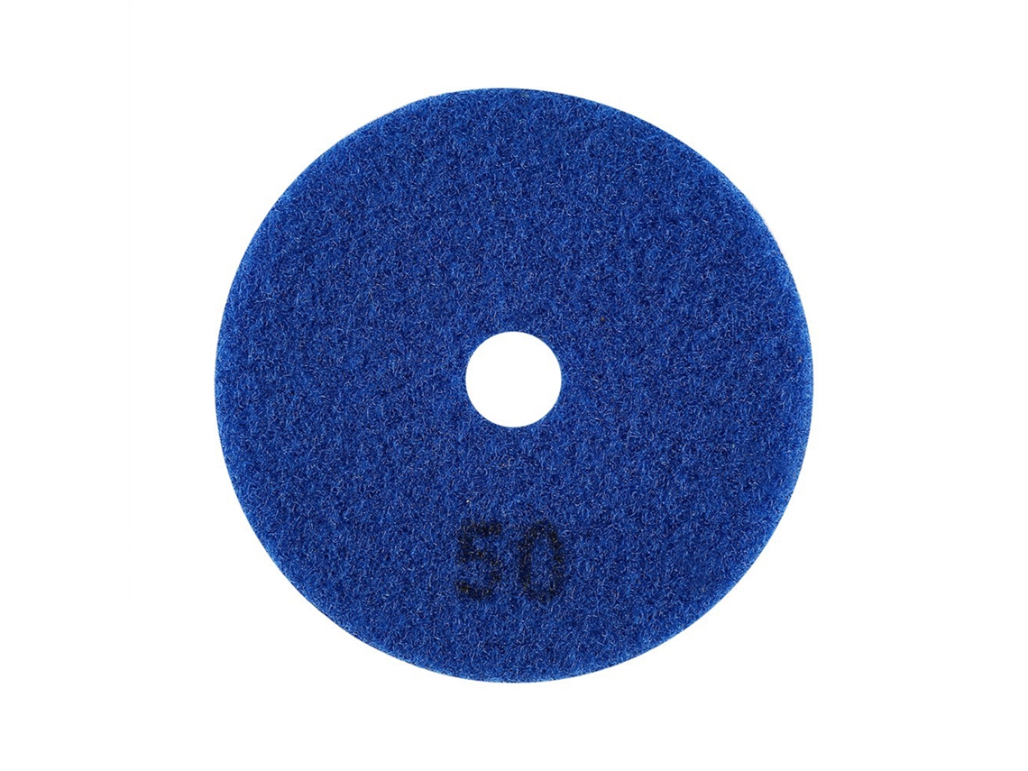 Disco De Lixamento E Polimento De Diamante Úmido De 100mm 4" Para Granito, Mármore E Pedra (granularidade 50)
