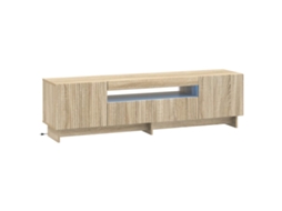 Vidaxl Gabinete De Tv Led Carvalho Sonoma Derivados De Madeira