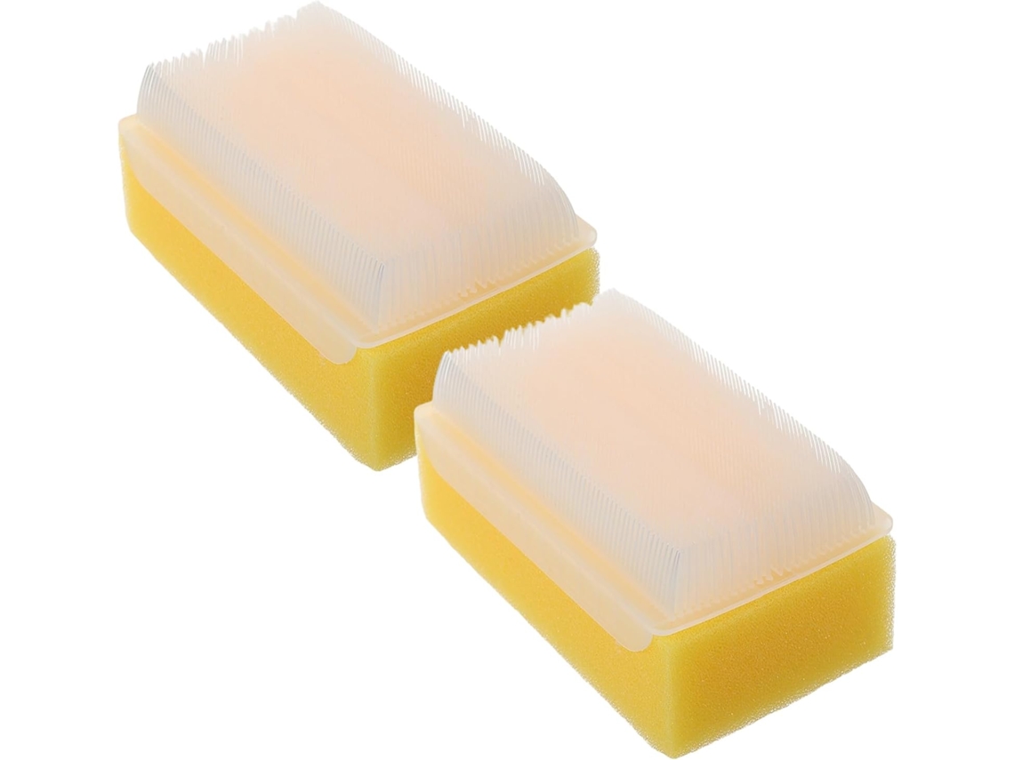 Conjunto De 2 Escovas Sensoriais Para Banho Bebês, Esponja Macia E Escova Para O Couro Cabeludo, Para Recém Nascidos E