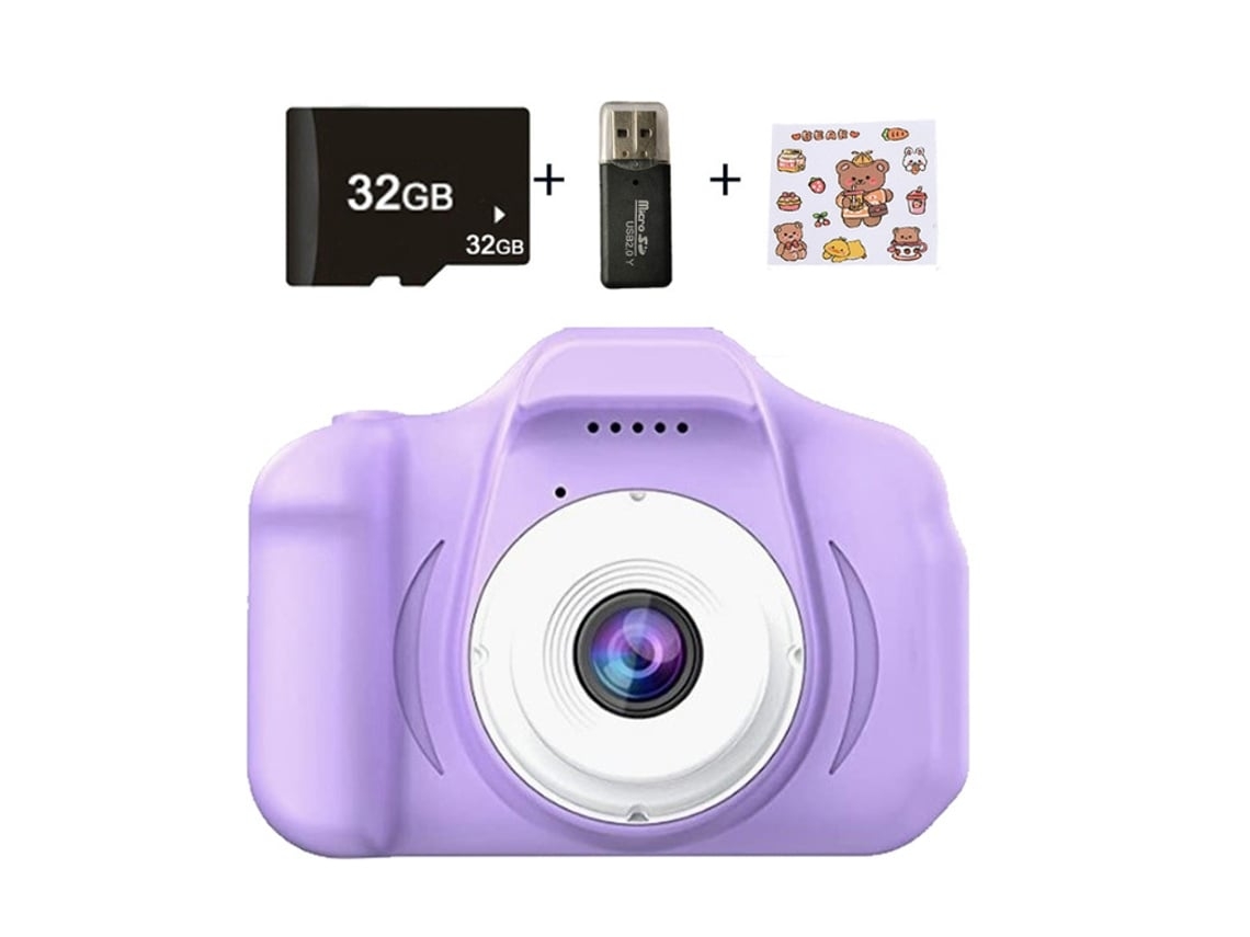 Câmara Digital High List Camera Lavender+32G VEANXIN