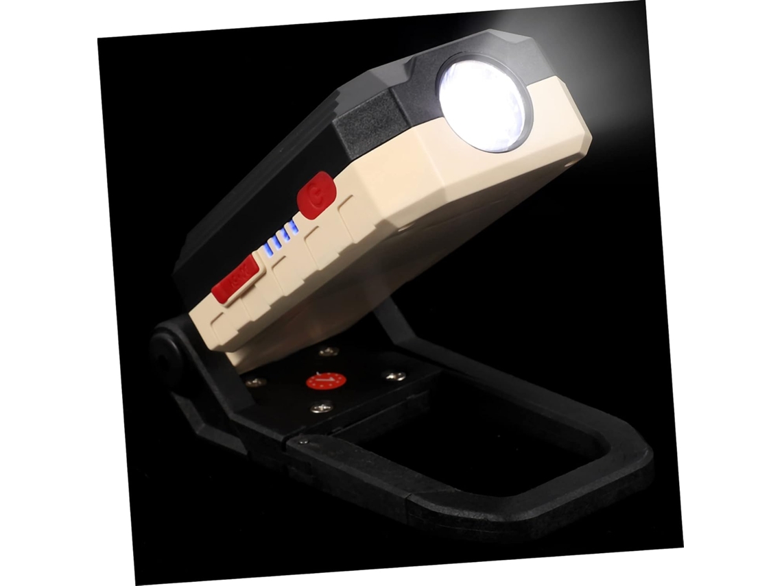 Lanterna de trabalho led recarregável Topbathy via USB, inspeção portátil (LxAxP cm)