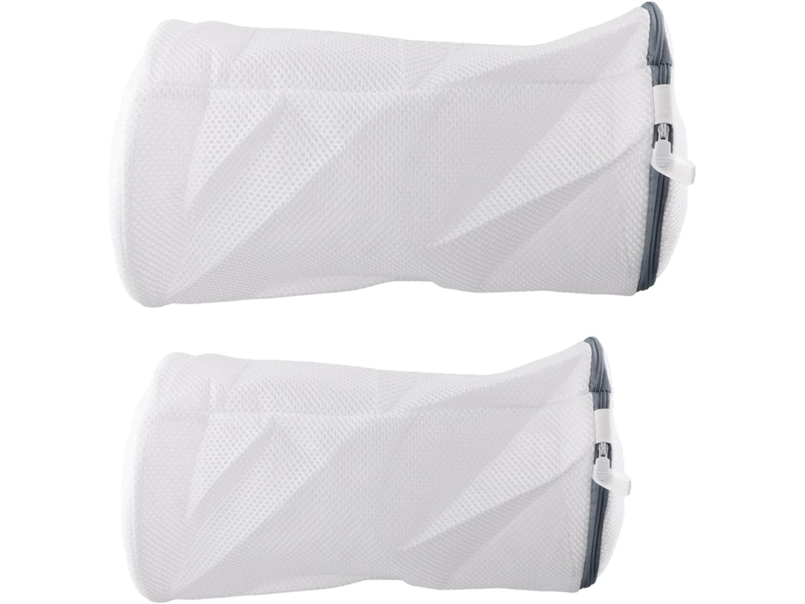 Conjunto De 2 Sacos De Malha Resistente Para Lavar E Guardar Tênis