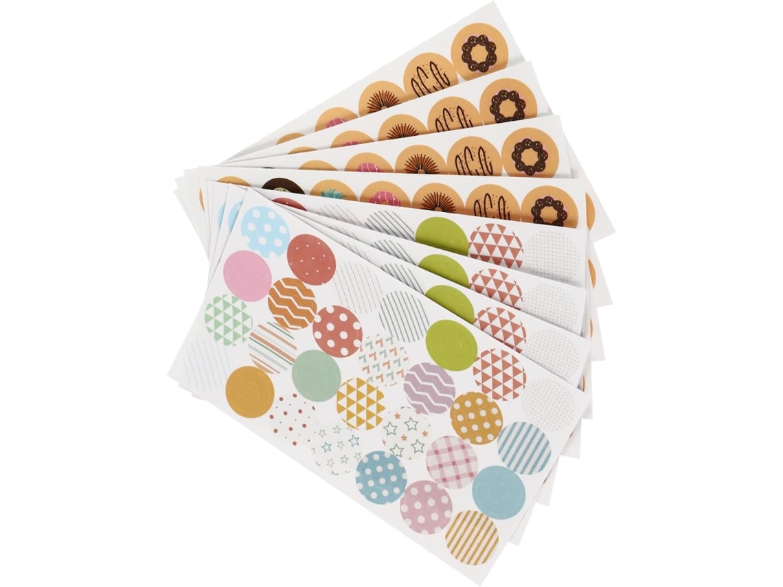 Adesivos Criativos Alipis Para Folhas De Papel Soltas 40 Unidades