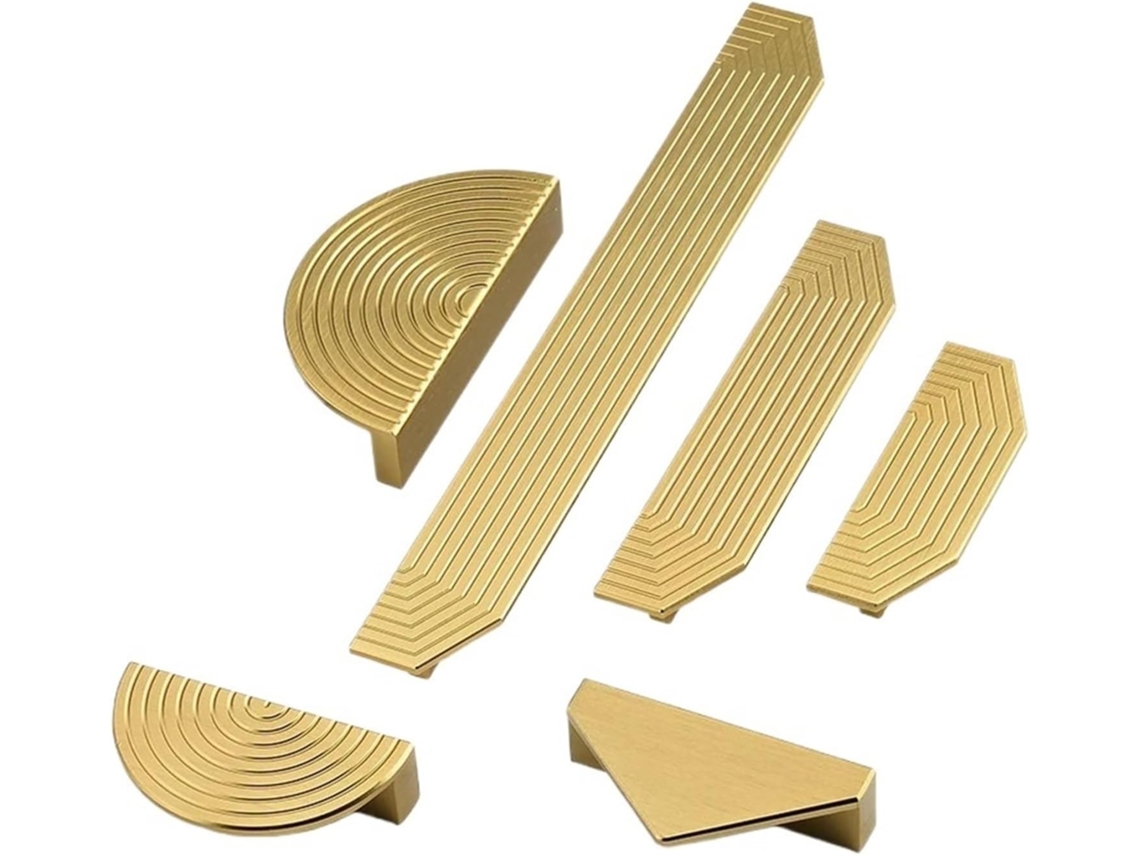Peça Puxador Para Portas, Gavetas E Eletrodomésticos, Ideal Para Decoração De Armários Cozinha, Banheiro E Hotel Meia