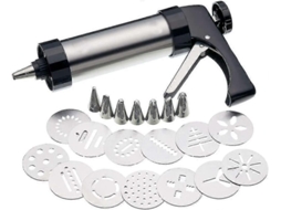 Kit Para Fazer Biscoitos E Glacê, 13 Formas Para Biscoitos, 7 Bicos De Confeitar, Ferramentas Para Decoração De Bolos Nostalgia88