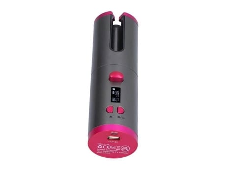 Dioche modelador de cabelo temperatura controlada automático sem fio curling ferro usb recarregável com display digital portátil 10 DIOCHE