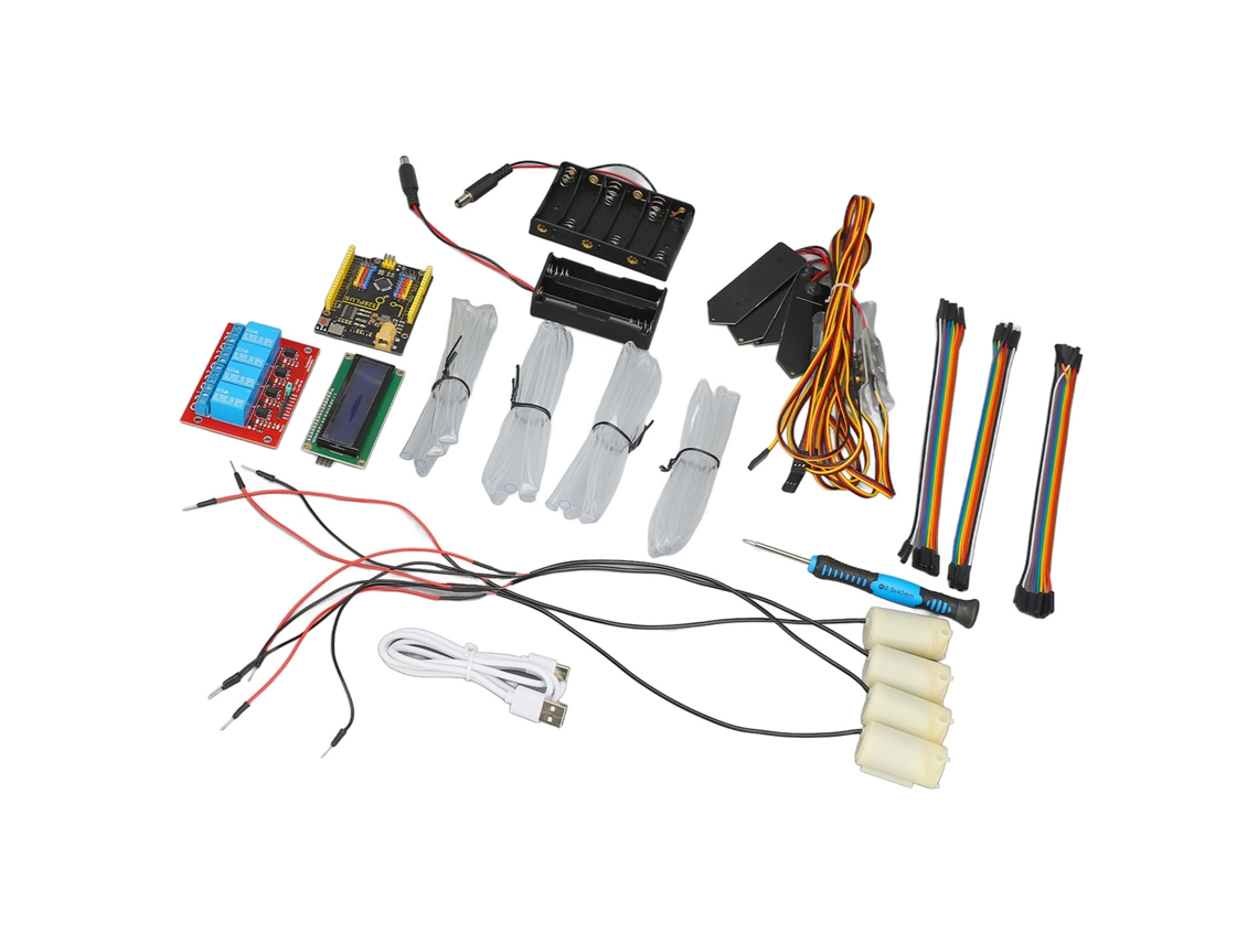 Laxiscreed Kit De Irrigação Automática Diy Para Hortícolas Com Programação Fácil De Usar