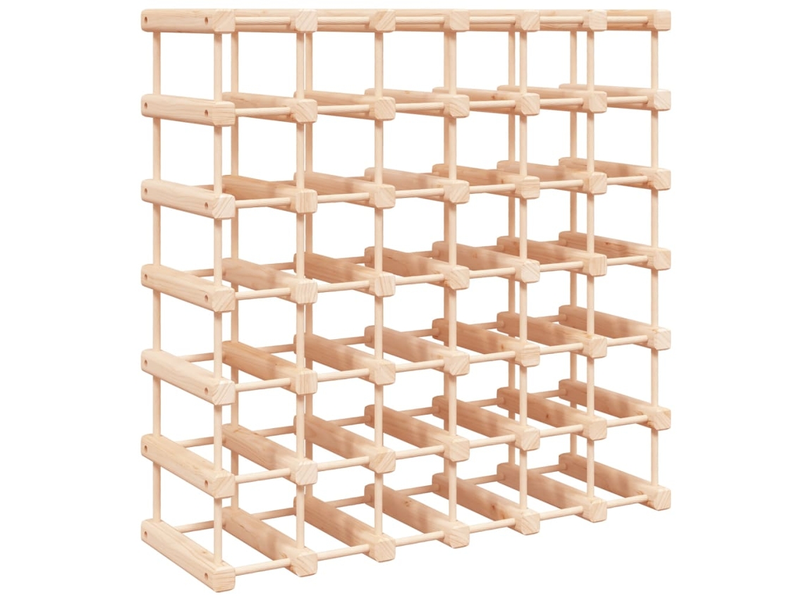 Wine Rack, Wine Racks Vidaxl Marrom Madeira De Pinho (n/a)