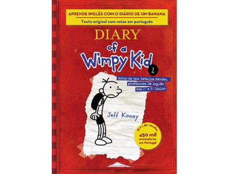 Livro Aprende Inglês com O Diário de um Banana