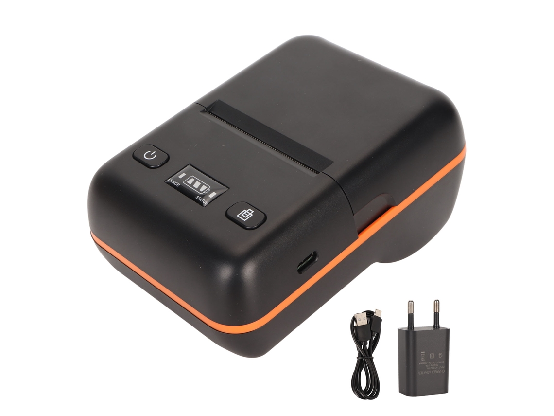 Impressora Térmica (conexão Bluetooth, Largura De Impressão Ajustável)