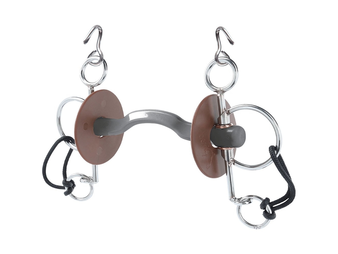 Pelham Long Bit Suave Konnex Prateado 140 Mmberis