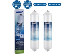 Pacote Com 2 Filtros De Água Para Geladeira Samsung Da29 10105j Hafex / Exp Wsf 100, Da99 02131b, Ef9603, Haier Lg Jortmrd