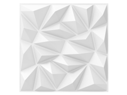 Tipo de Produto: Painéis de Parede 3d Padrão Diamante 50x50 Cm Cobertura 10 M² NORTHIX