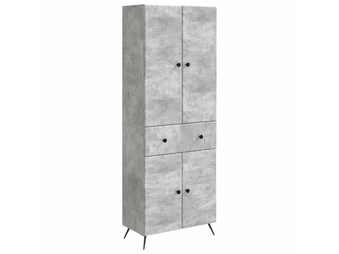 Vidaxl 2 Pcs Cinzento Cimento