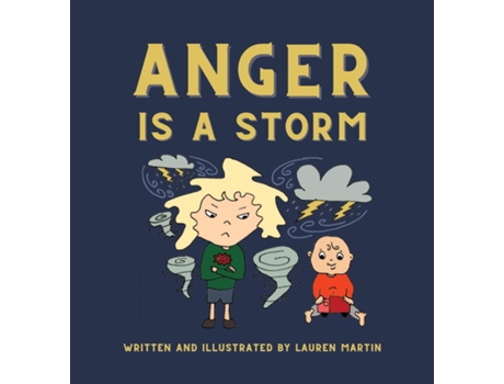 Livro Anger is a Storm de Lauren Martin (Inglês)