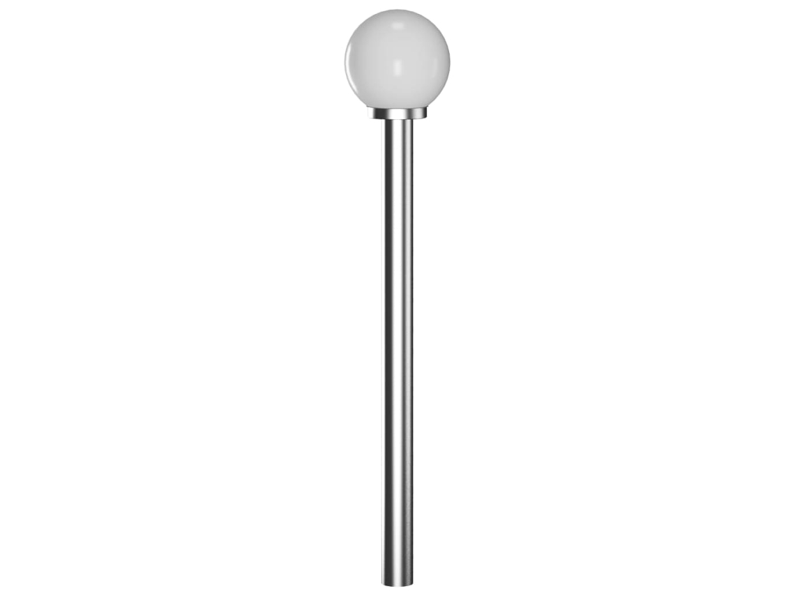 Iluminação exterior VIDAXL White Stainless Steel (2 x 11 cm)